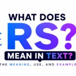 Whats RS Mean in Text? Meaning Behind This Popular Slang