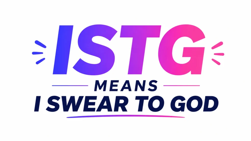 ISTG Meaning:in Text, Social Media, and Everyday Conversations