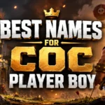 250+ Best Names for COC Player Boy (Cool & Stylish)