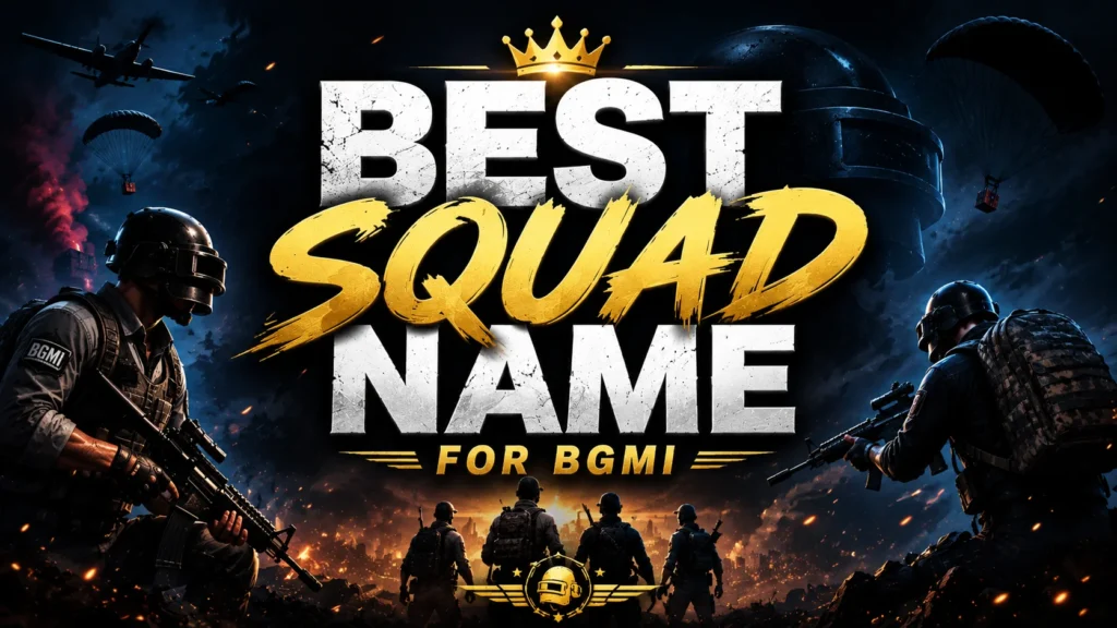 best-squad-name-for-bgmi