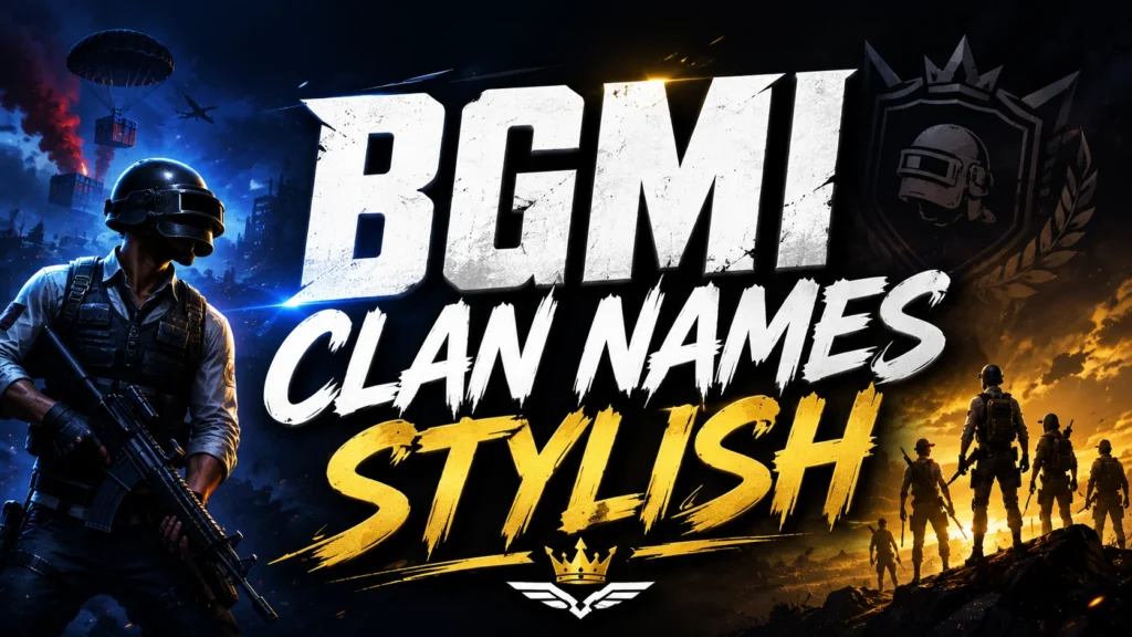 bgmi-clan-names-stylish
