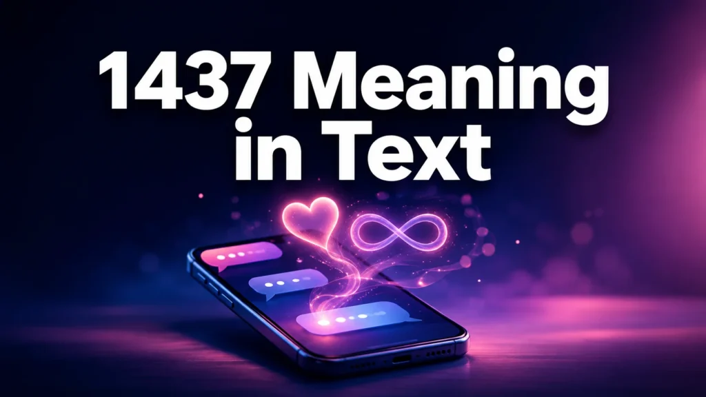 1437 Meaning in Text: I Love You Forever Explained