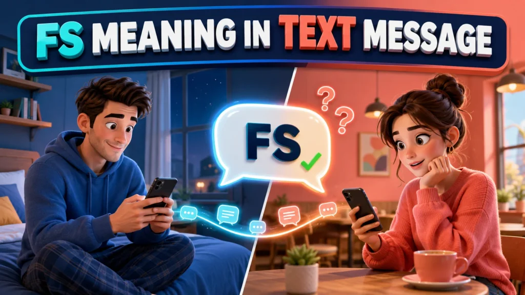 FS Meaning in Text Message/social media/from a girl/slang/chat