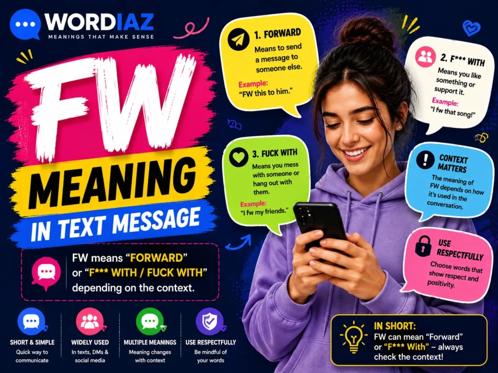 FW Meaning in Text Message: What Does FW Mean?