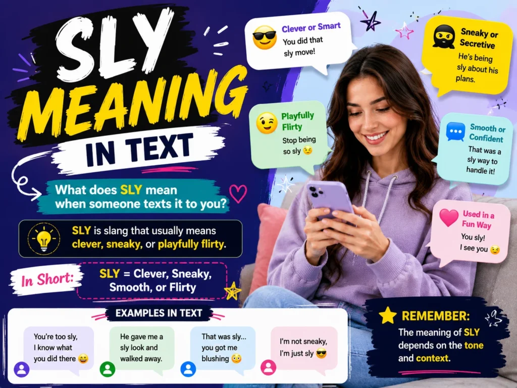 Sly Meaning in Text: What Does “Sly” Mean?