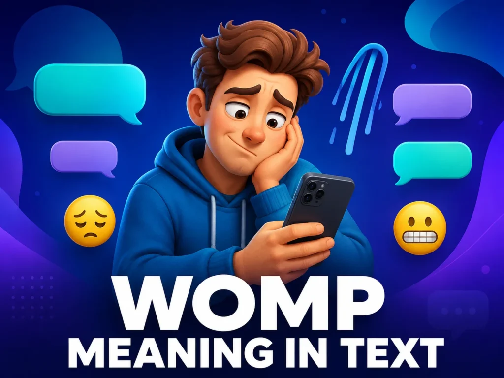 Womp Meaning in Text: What It Means and Usage/Best Responses