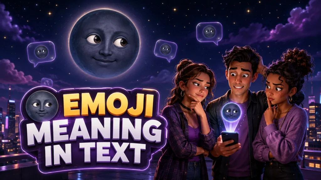 🌚 Emoji Meaning in Text: Flirting, Sarcasm and Shade/from a girl