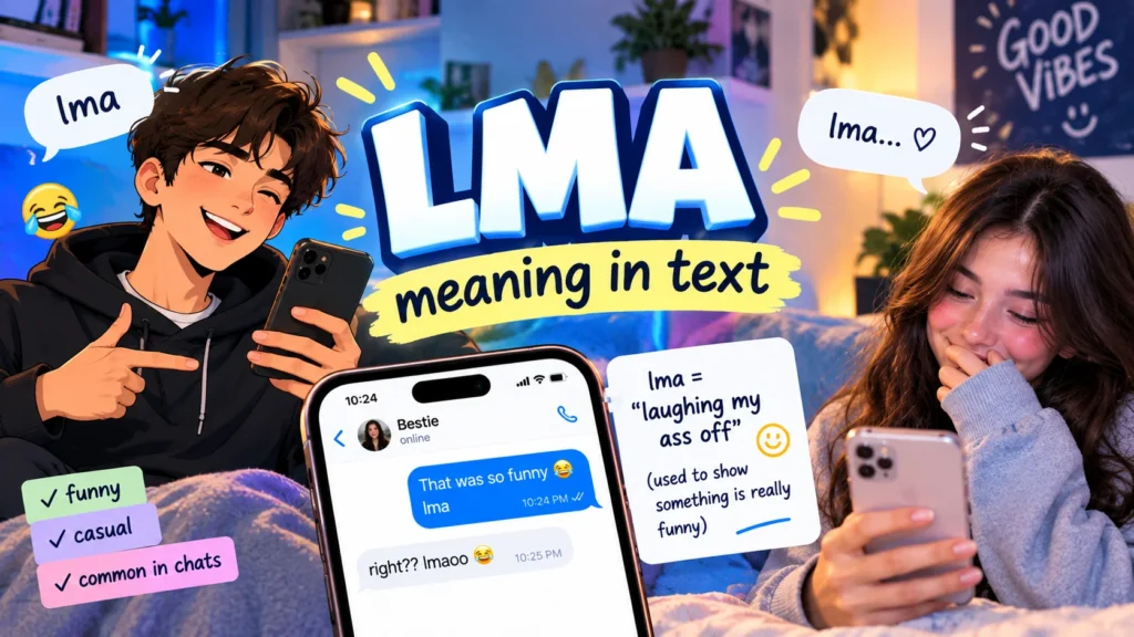 lma meaning in text
