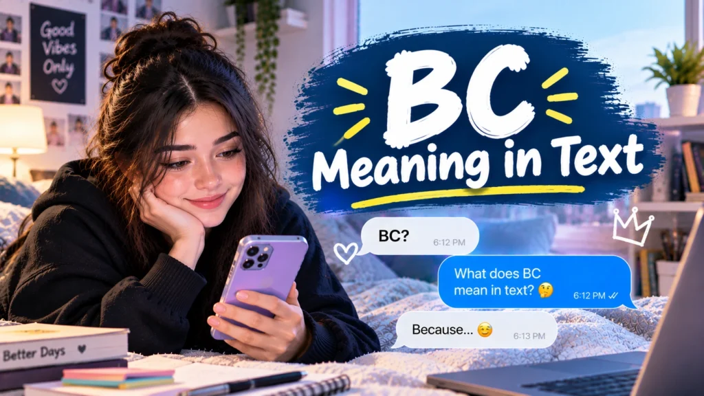 BC Meaning in Text: What Does BC Stand For?