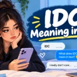 IDC Meaning in Text: Definition, Examples & Replies