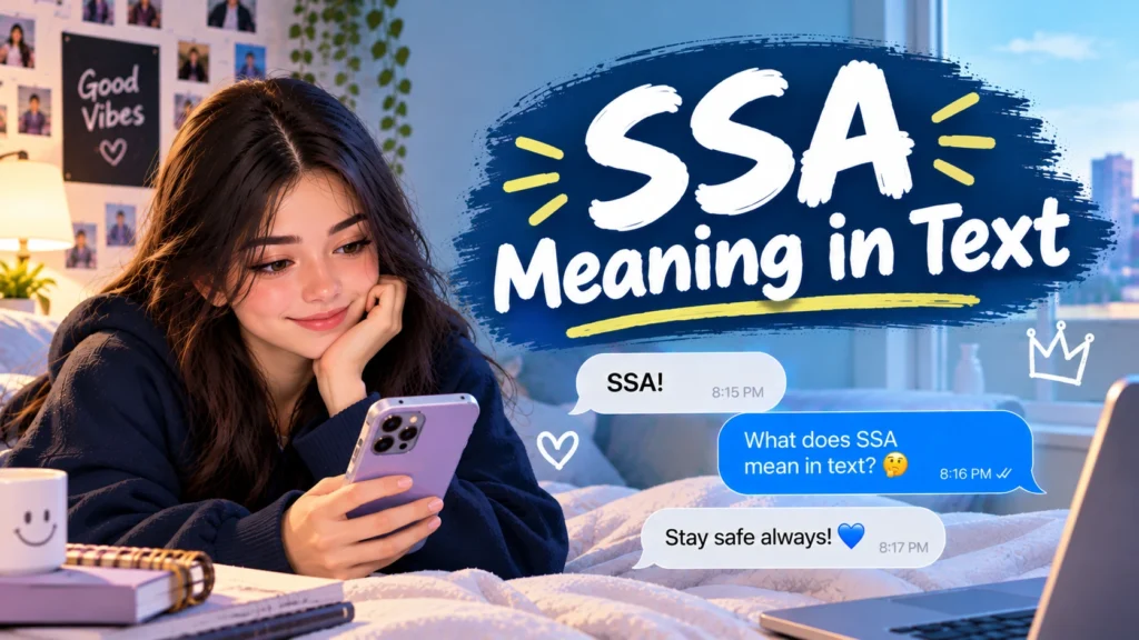 SSA Meaning in Text: What Does SSA Mean?