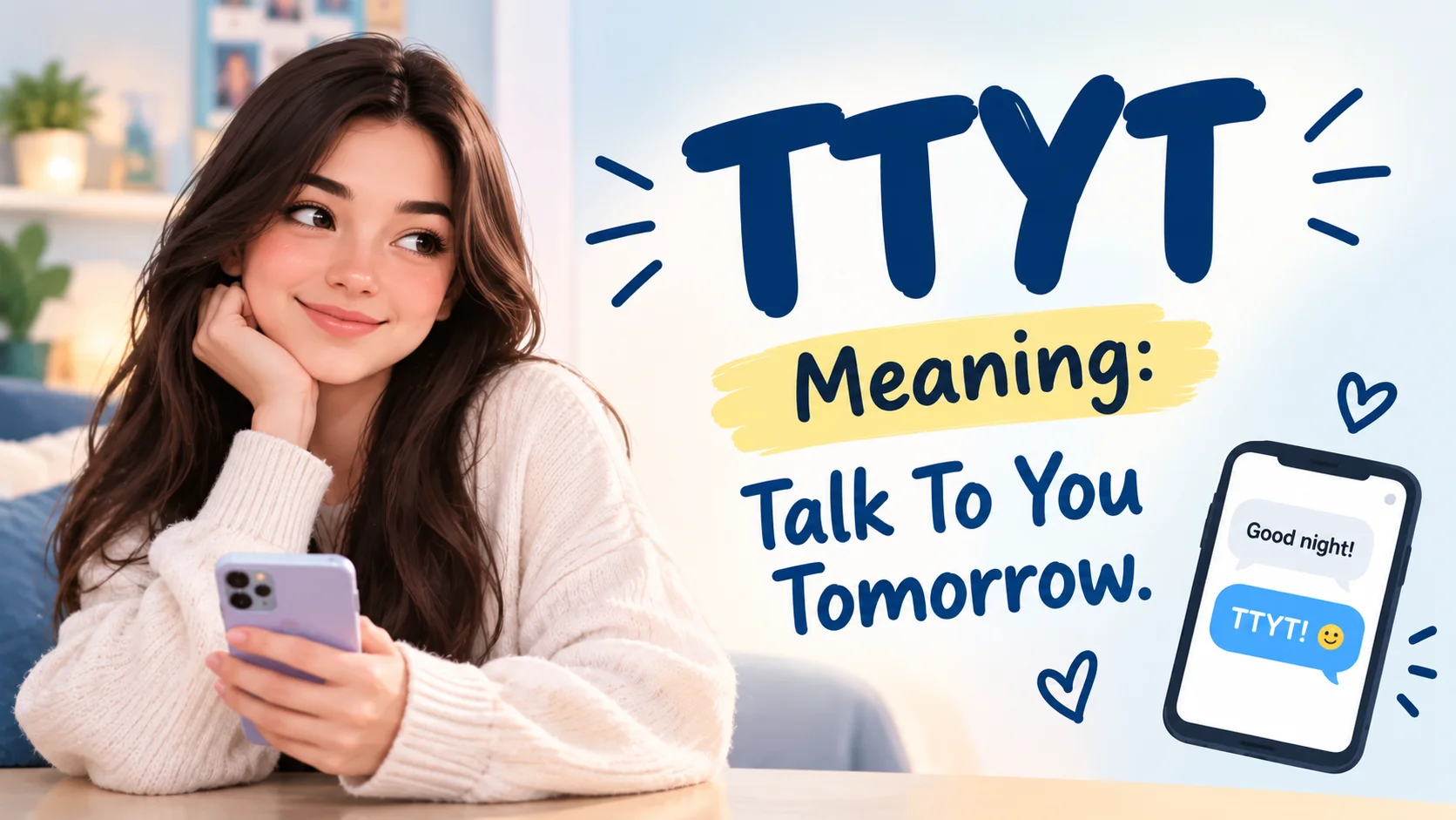 Menu Text Examples TTYT Meaning in Text: What Does TTYT Mean?